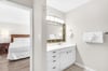 Step into your private ensuite where fresh towels await and elegant details create a spalike atmosphere for your morning routine.
