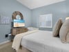 Bedroom 2 with Queen Bed and Twin Chair Sleeper