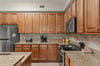 The fully equipped kitchen has everything you need to cook up a feast or enjoy morning coffee.