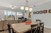 Plenty of dining space to enjoy home cooked meals or a card game on those rainy days.