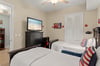 Drift off in this peaceful twin bedroom, where nautical accents and beachthemed decor create a breezy coastal vibe. Relax under the ceiling fans gentle breeze and enjoy your favorite shows on the fl