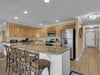 Large Modern Kitchen with Additional Breakfast Bar Seating