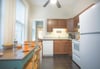 High ceilings make this apartment feel huge.