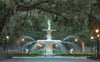 The famous Fountain at Forsyth Park is just one block South.