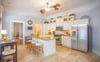 Big kitchen off the dinning room.