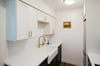 Subway tile ties this modern kitchen together.