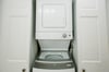 Enjoy the convenience of a fullsize washer and dryer available in unit.