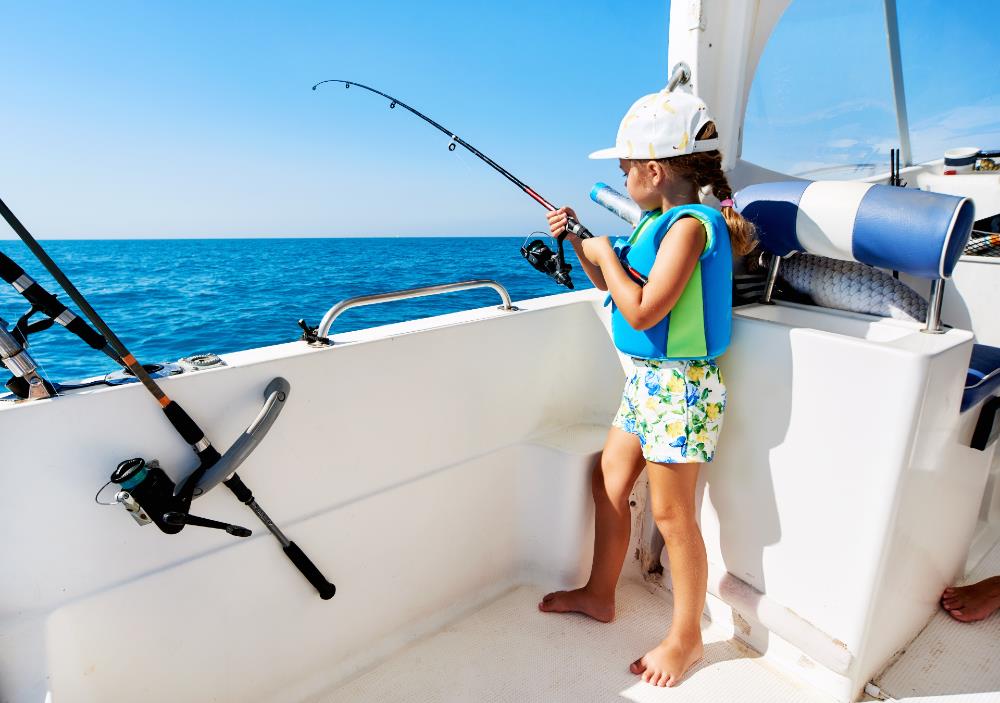 kid on fishing charters smaller size