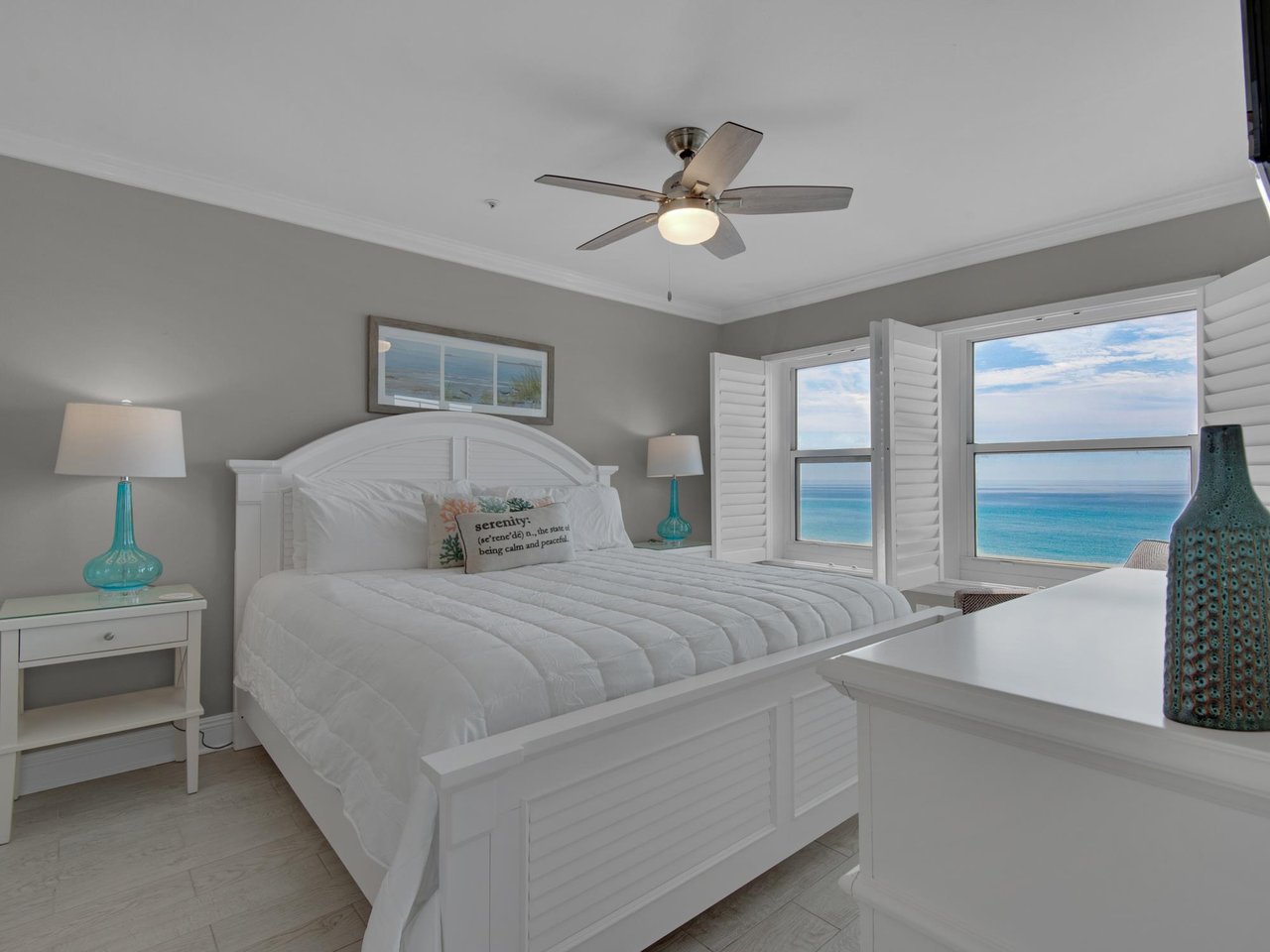 Master Bedroom with Gulf View