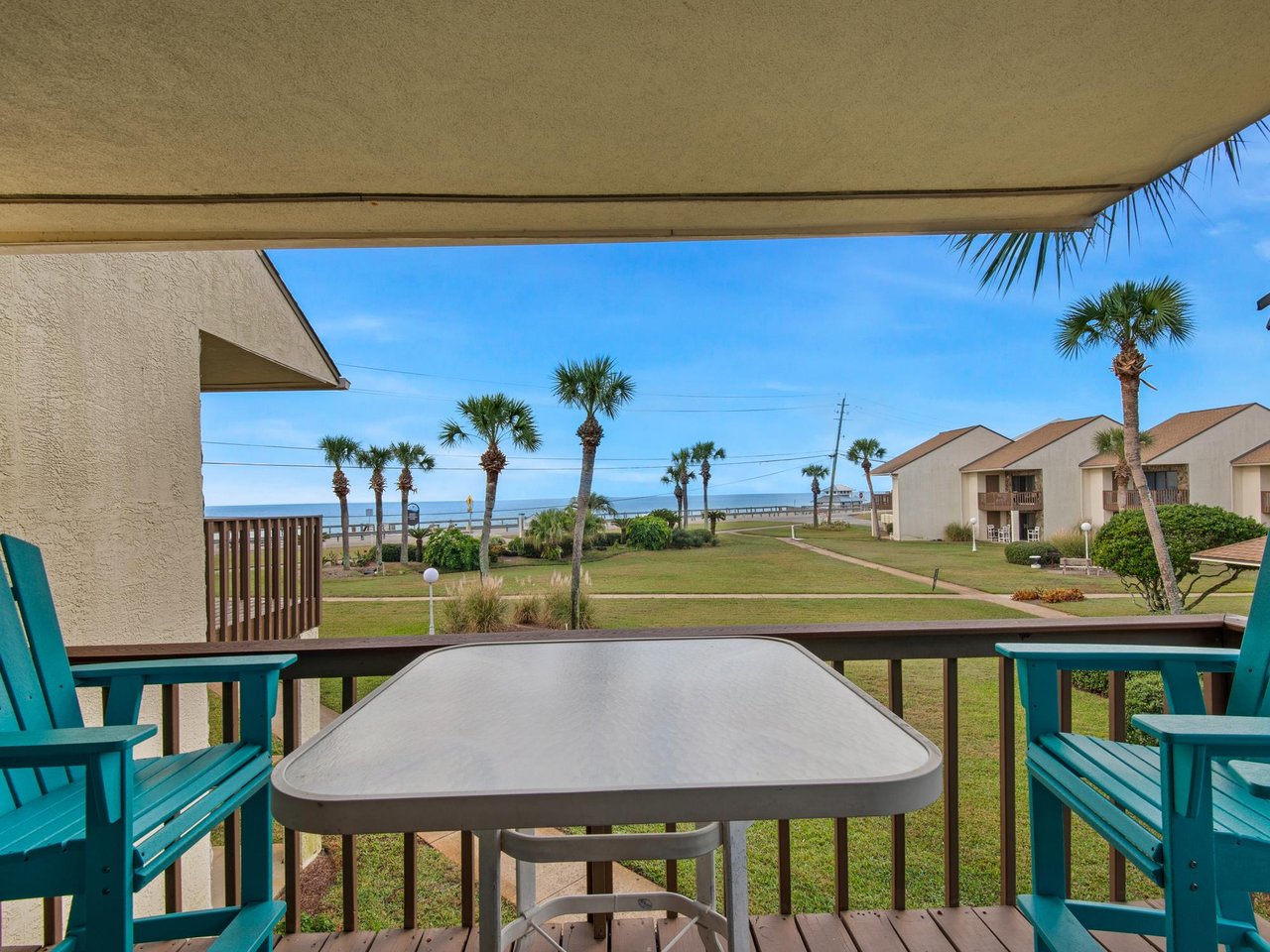 Beautiful view from 2nd floor balcony