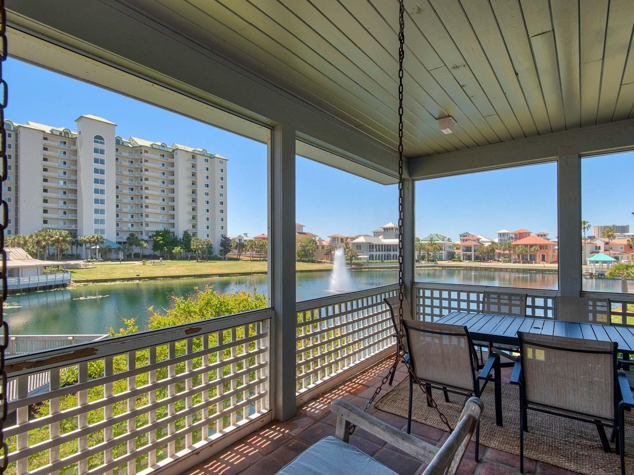Beautiful Lake View from Private Screened Porch