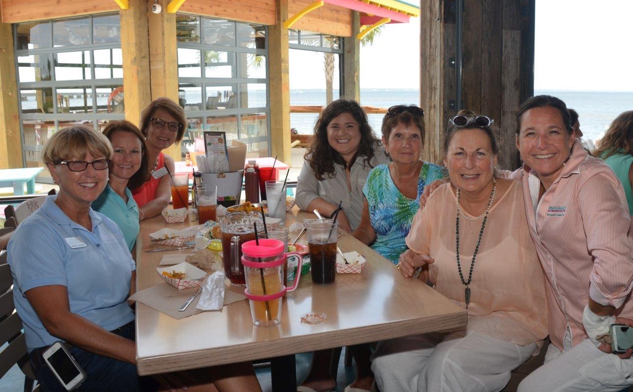 Newman Dailey Crew with Lucy Buffett at LuLus June 2015 2