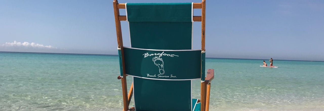 2129776 A Blue And Green Tent In The Water