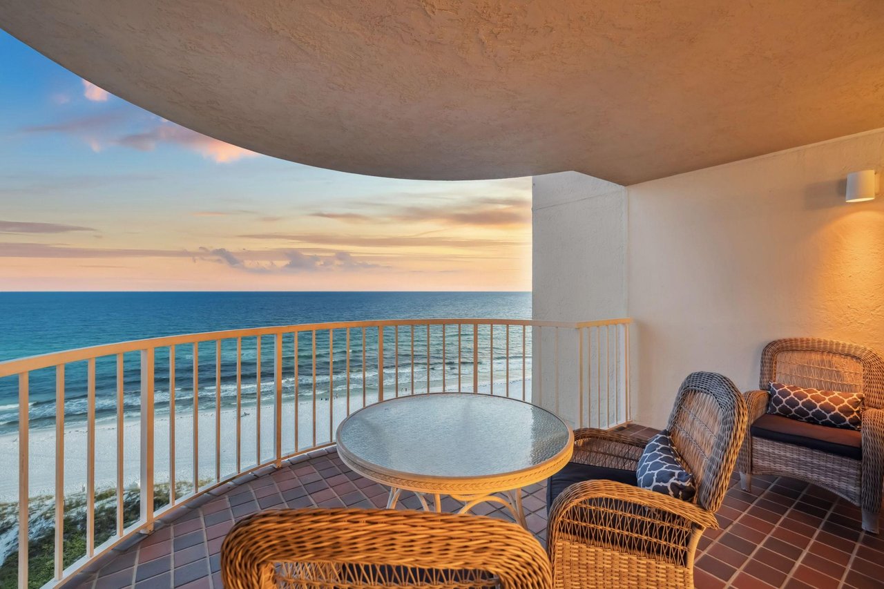 Beautiful Sunsets from the Private Patio