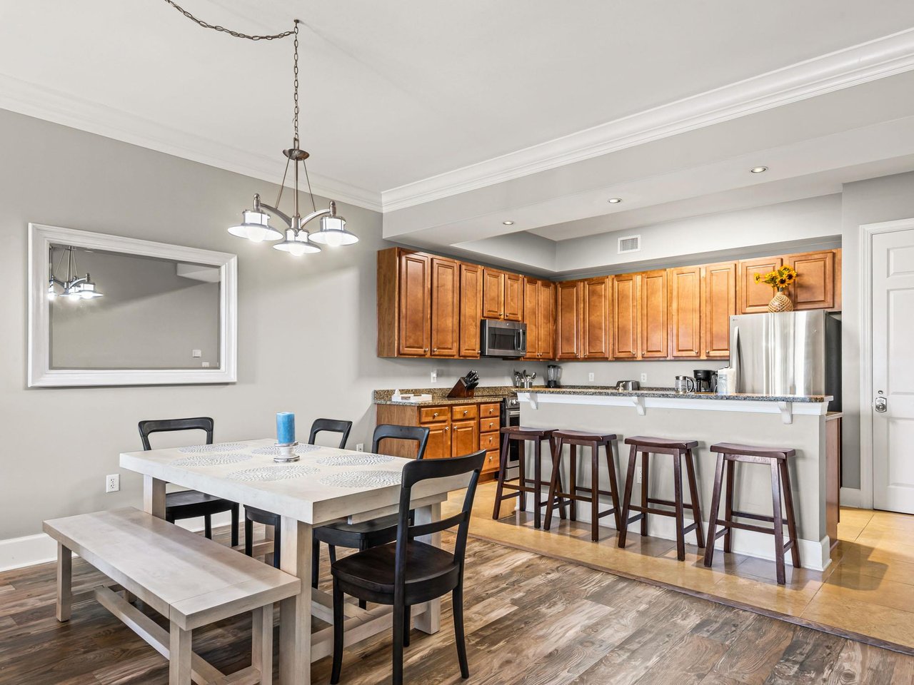 Dining and Kitchen Area