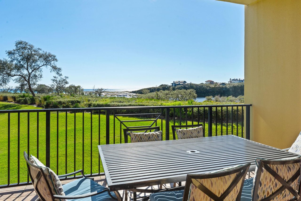 Enjoy a Meal on your Private Balcony
