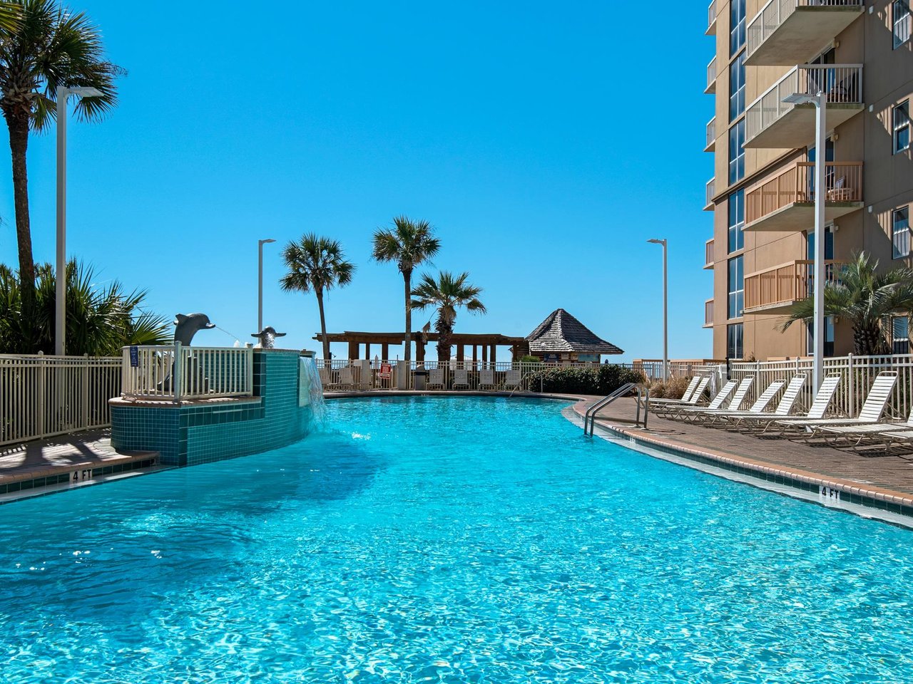 One of Pelican Beach Resorts Pools