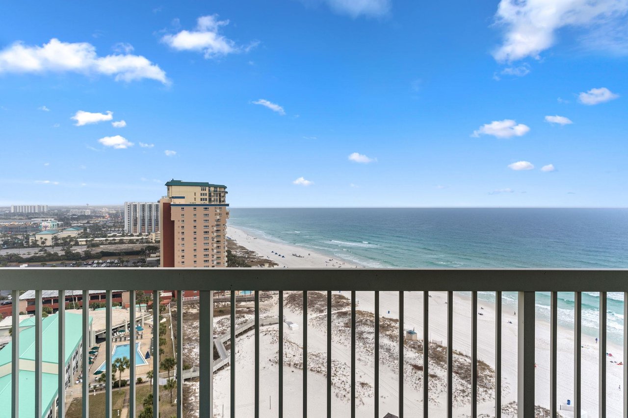 Stunning Gulf Views from the Private Balcony