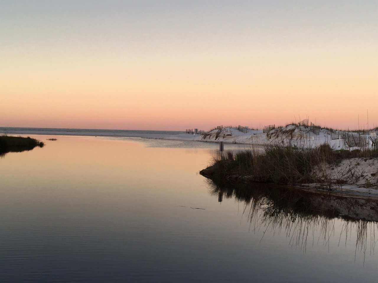 Sanctuary at Redfish sunrise 2