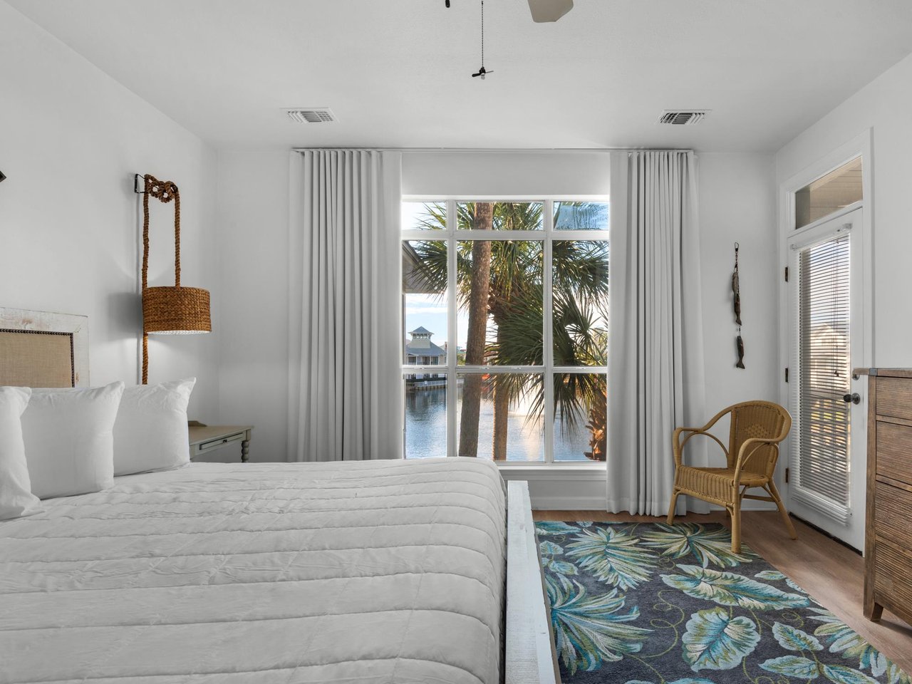 Beautiful Lake Views from Bedroom 1