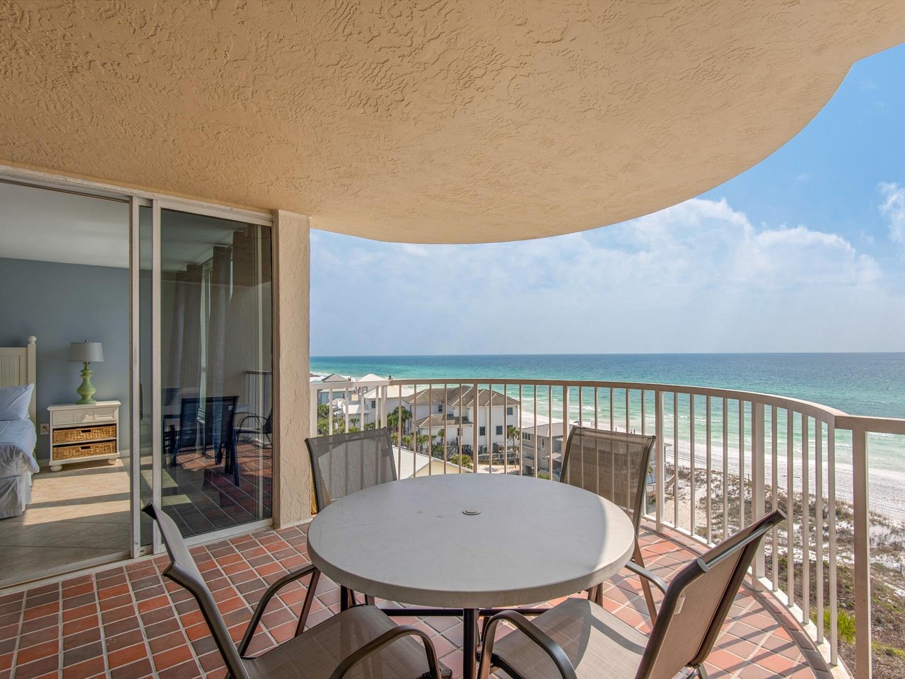 Private Balcony with Gulf Views