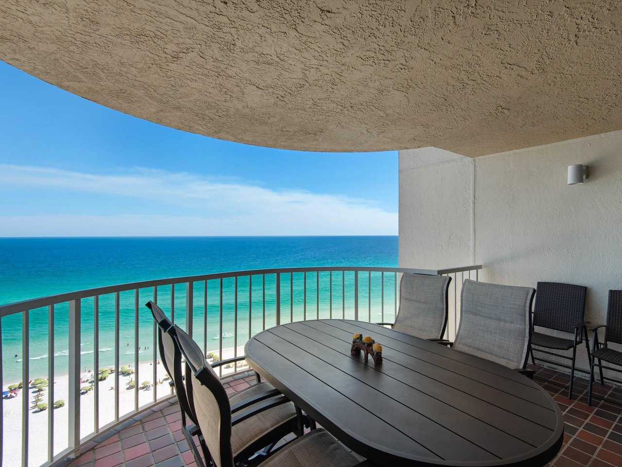 Private Balcony with Gulf View