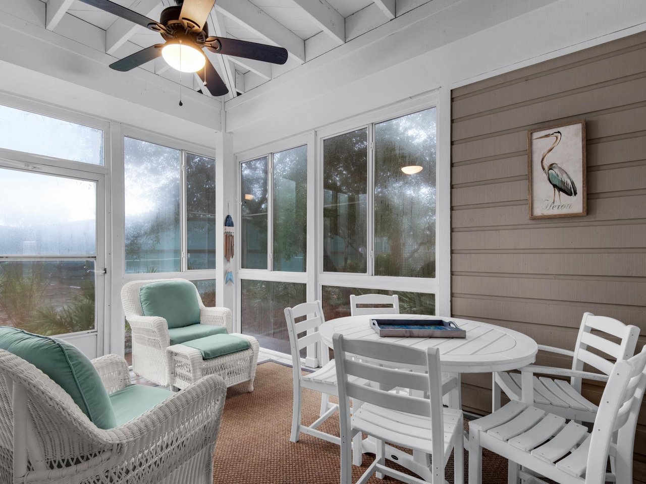 Private Glassed in Porch