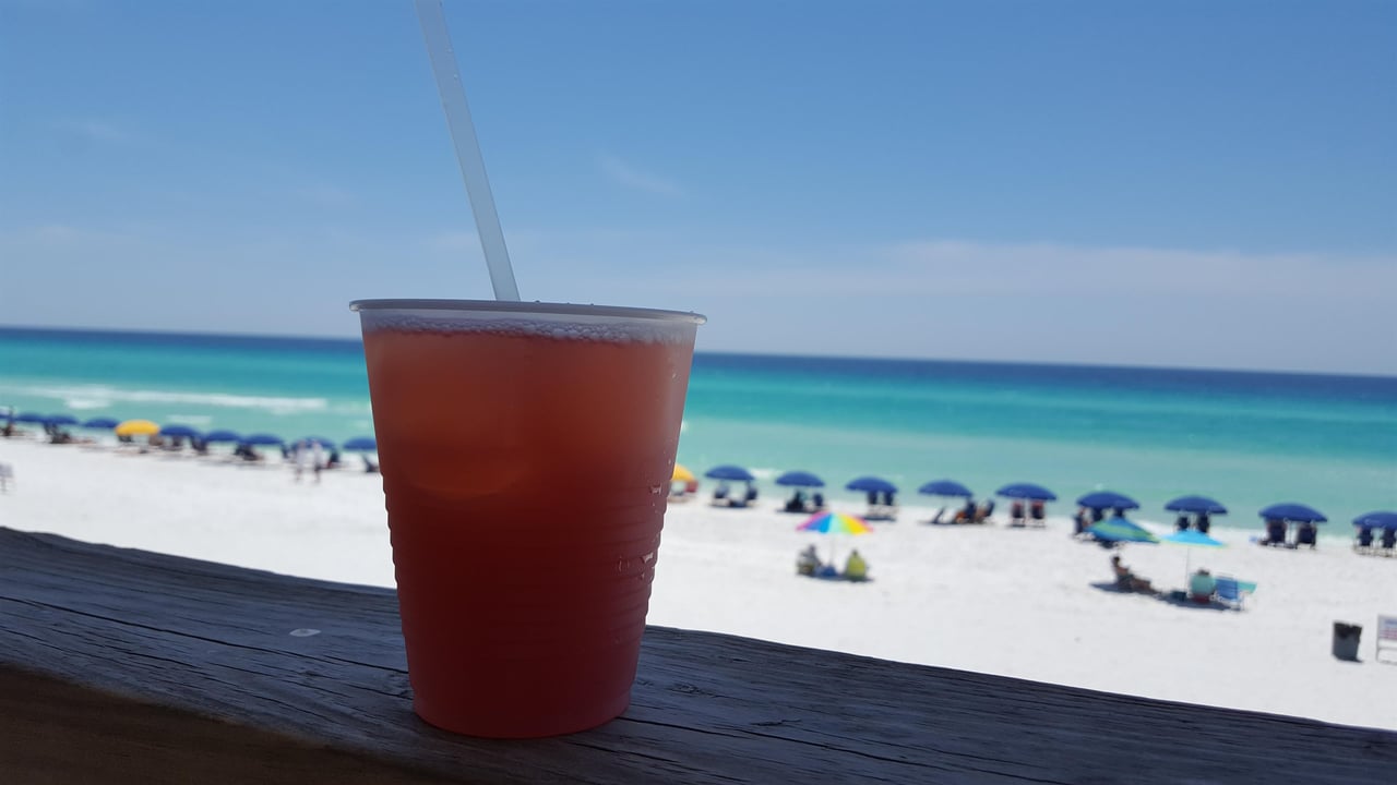 cocktail at the beach