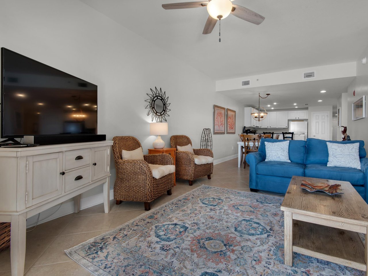 Spacious open floor plan