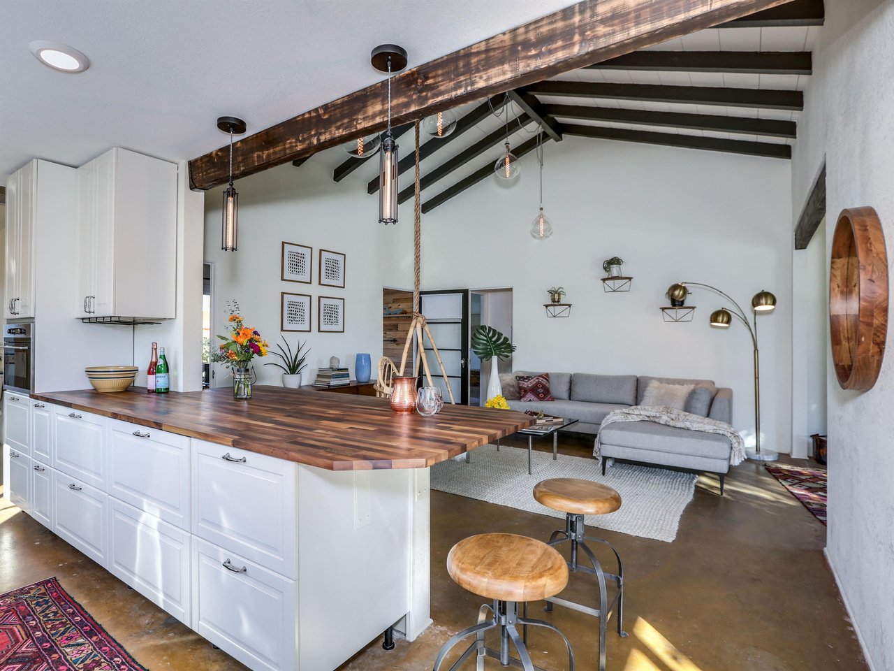 The open living space