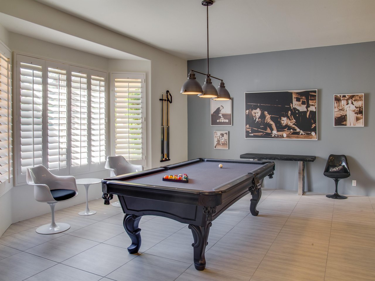 Challenge your friends to a game of pool