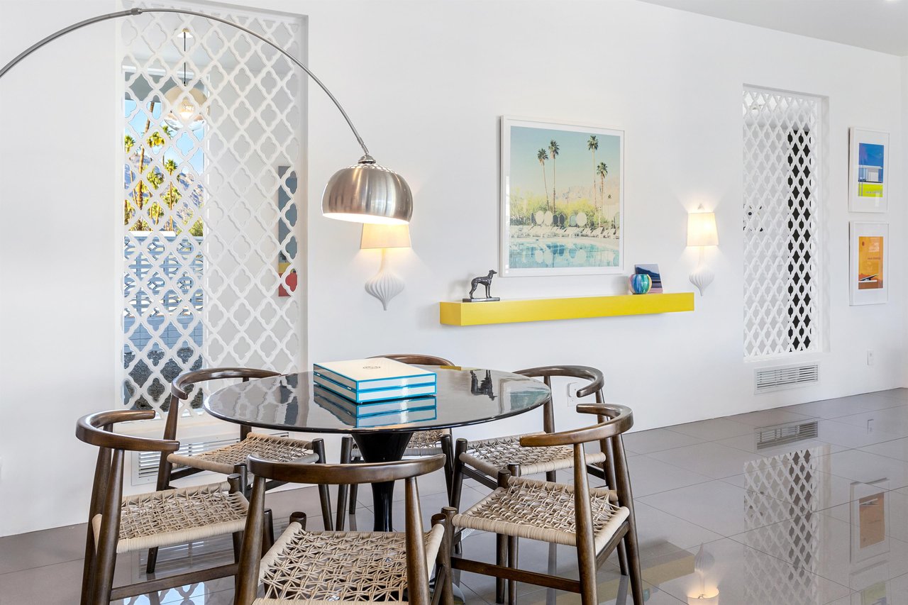 Cards table for enjoying a game night