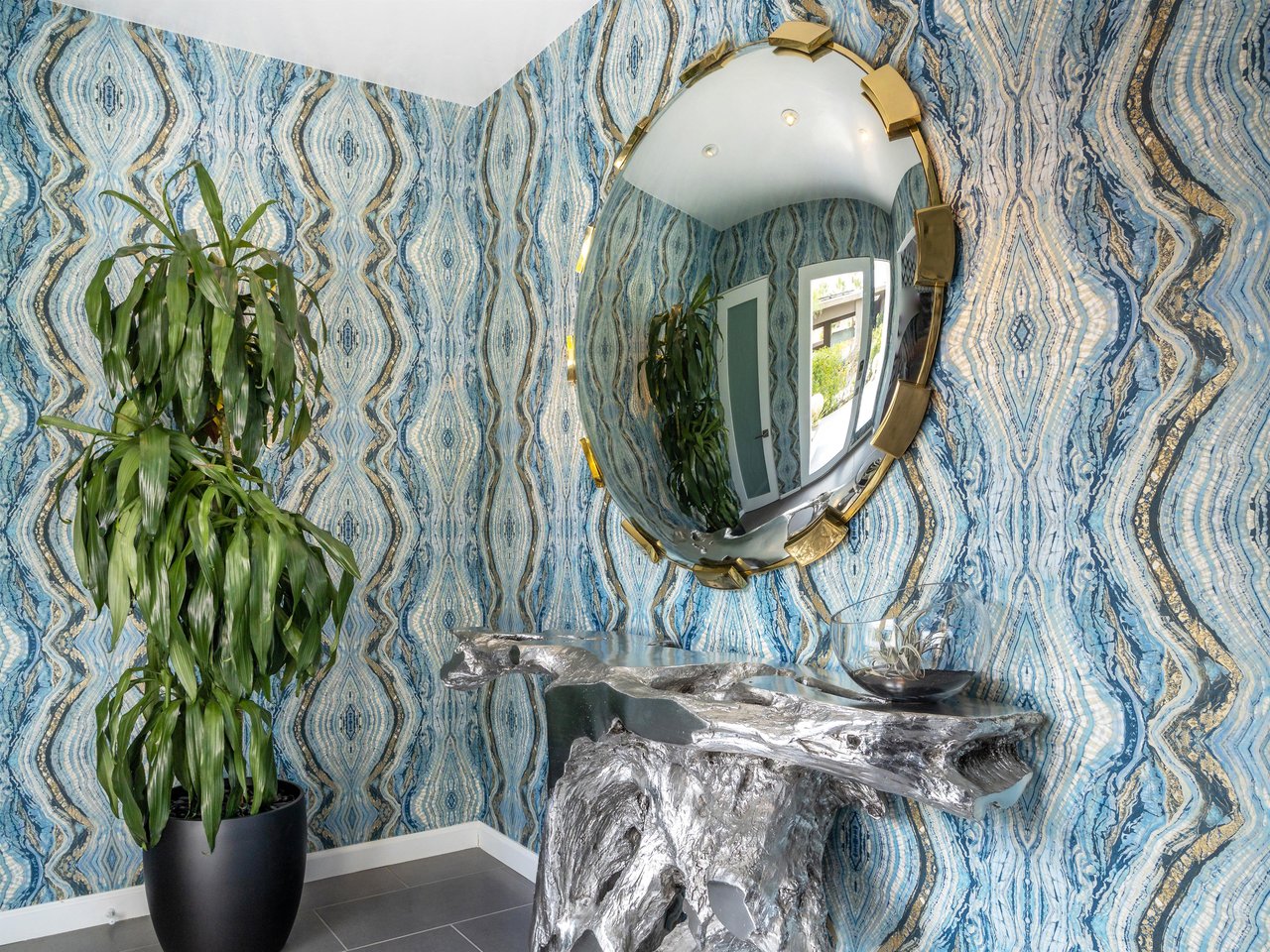 Foyer Fish Eye Mirror