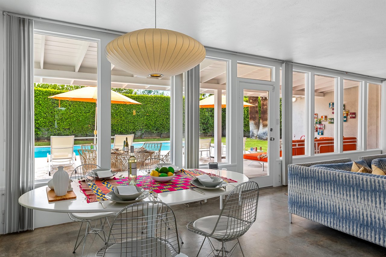 Indoor Dining for four