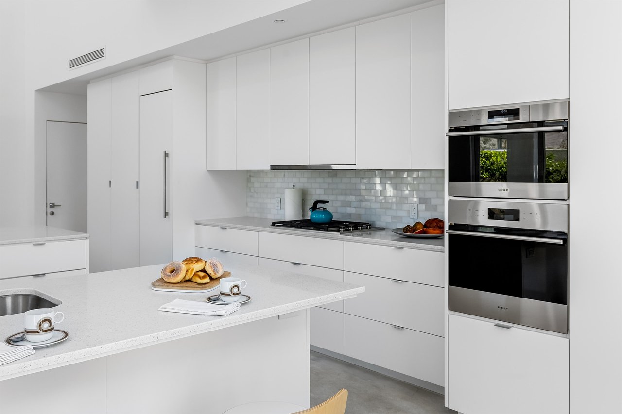 Spacious and wellstocked kitchen