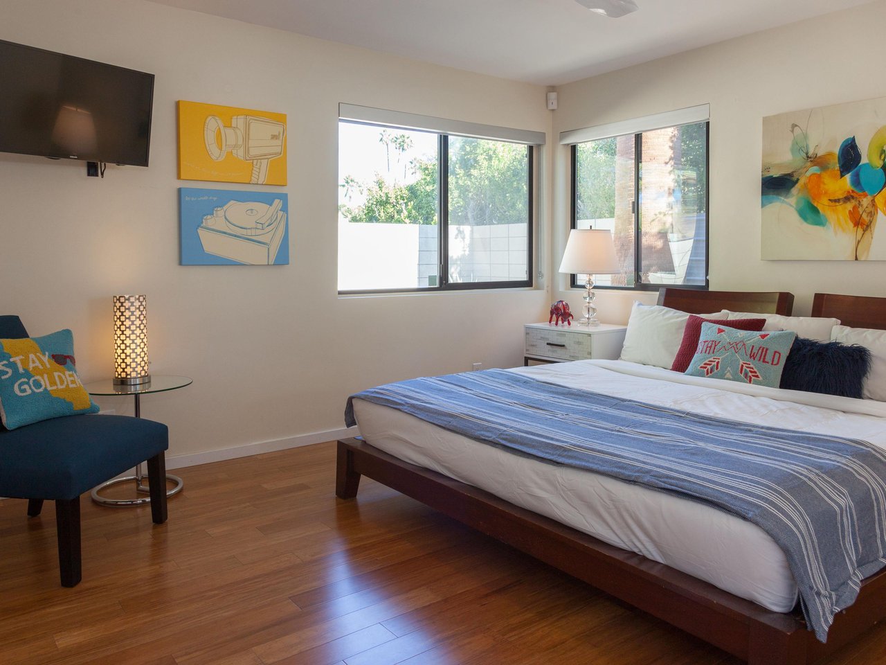 Recharge in the beautiful and comfortable bedroom