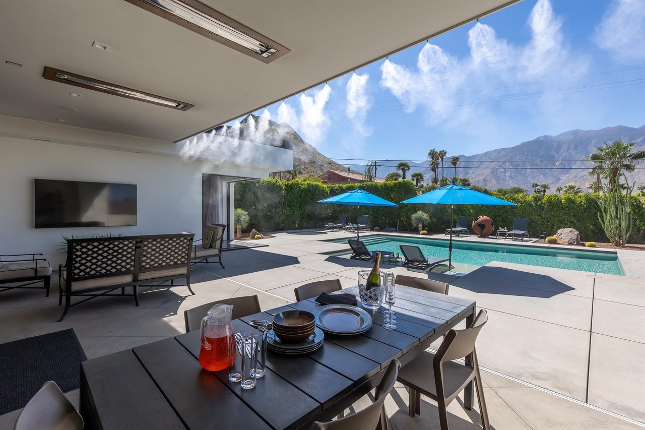 Backyard patio misters