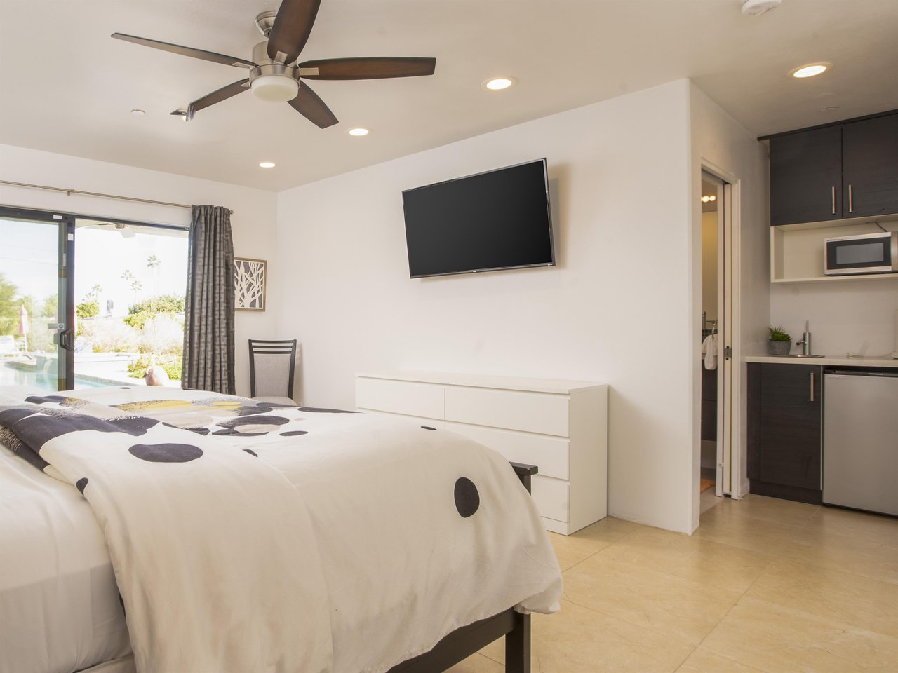 Flatscreen TV in every room