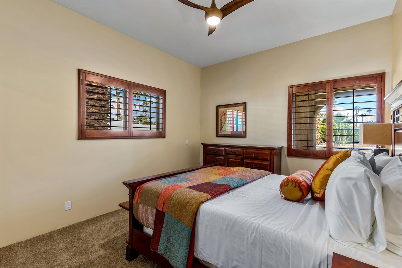 Restful guest bedroom