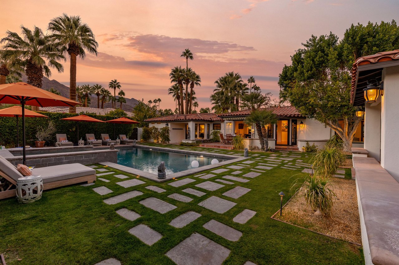 Stunning Palm Springs sunsets