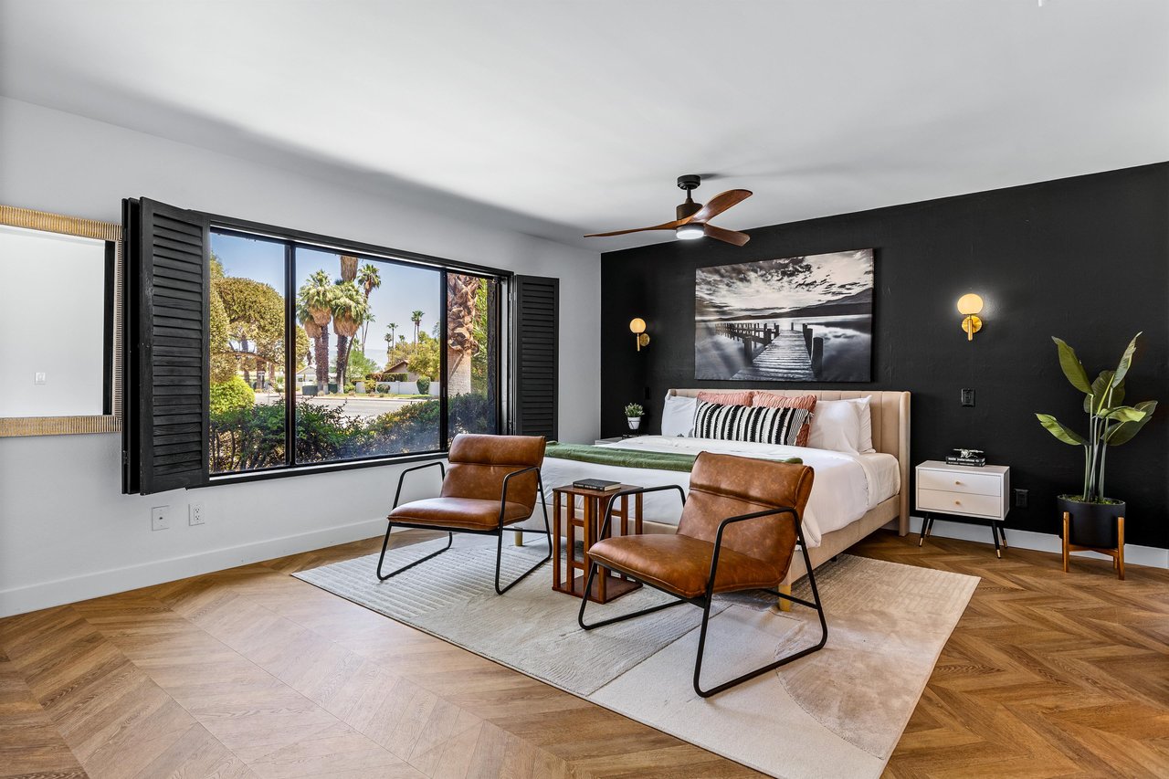 Stunning guest bedroom
