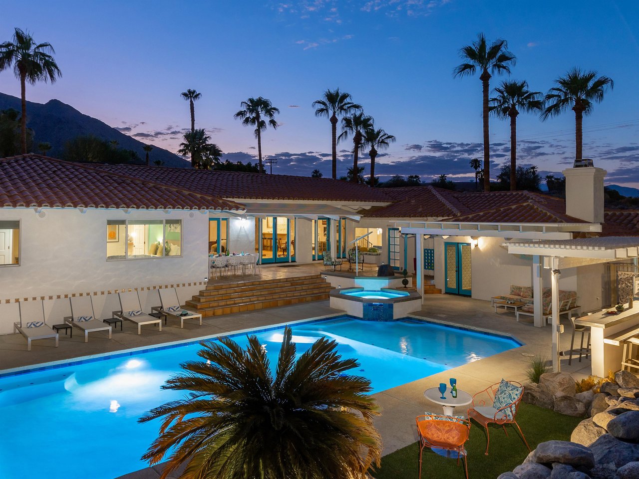 Swim under the stars