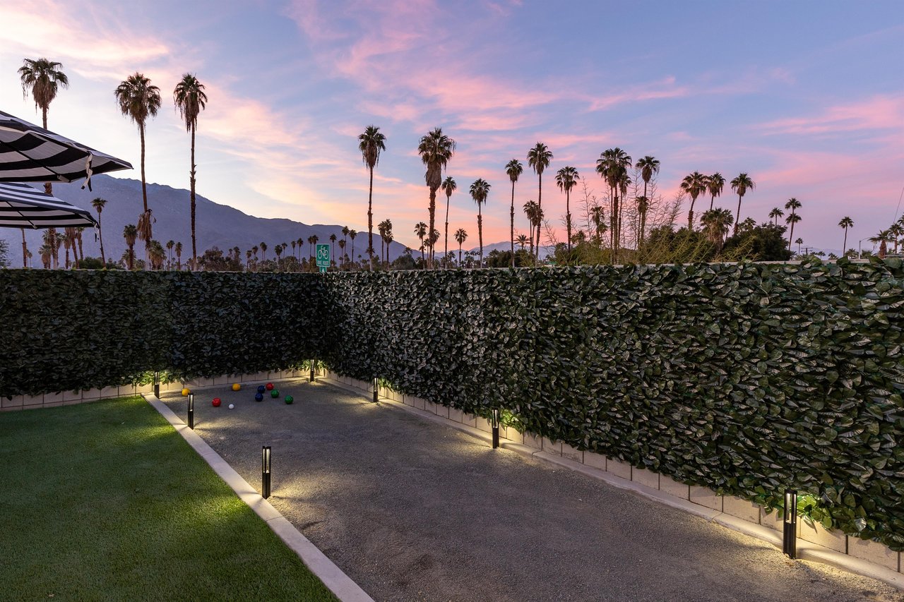 Play a game of bocce ball