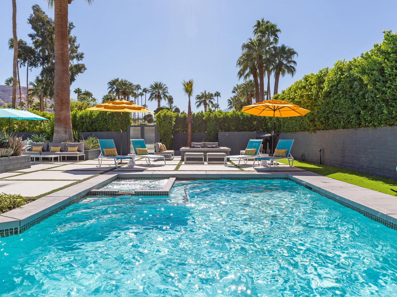 This property was made for relaxing in the sun