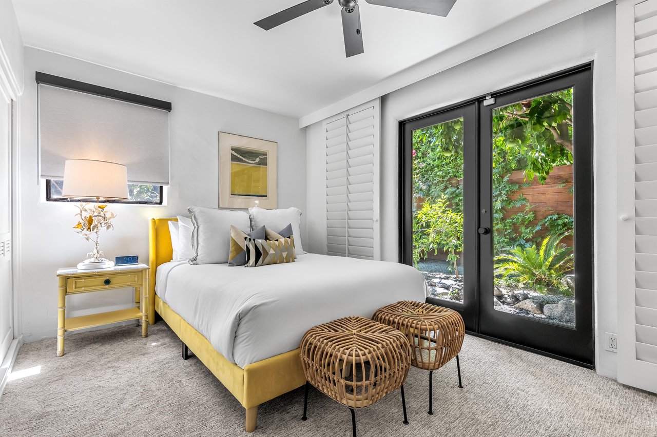 Comfortable guest bedroom