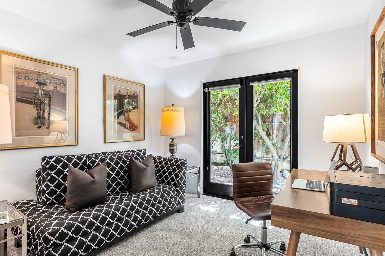 A private home office