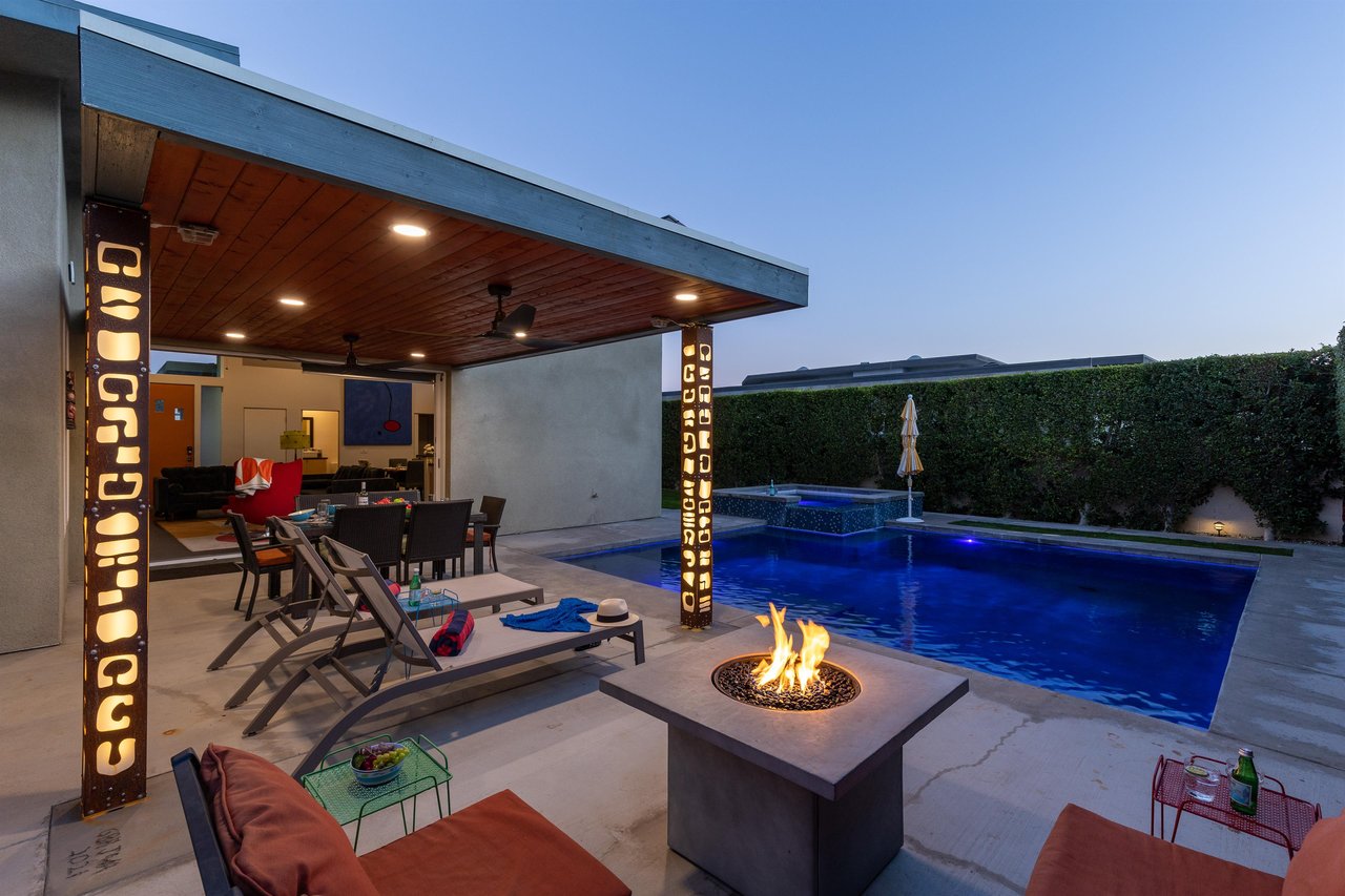 Relax around the fire