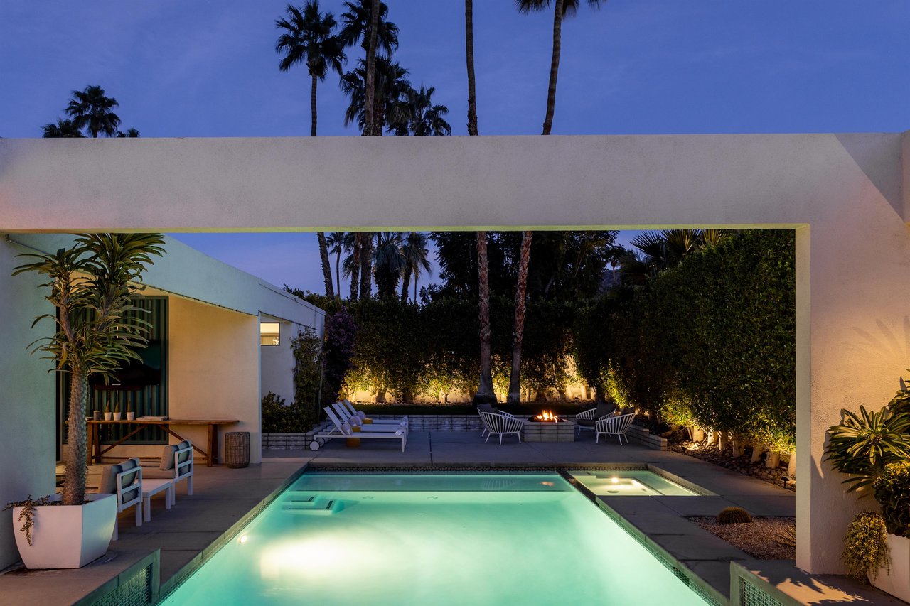 Enjoy your evenings poolside