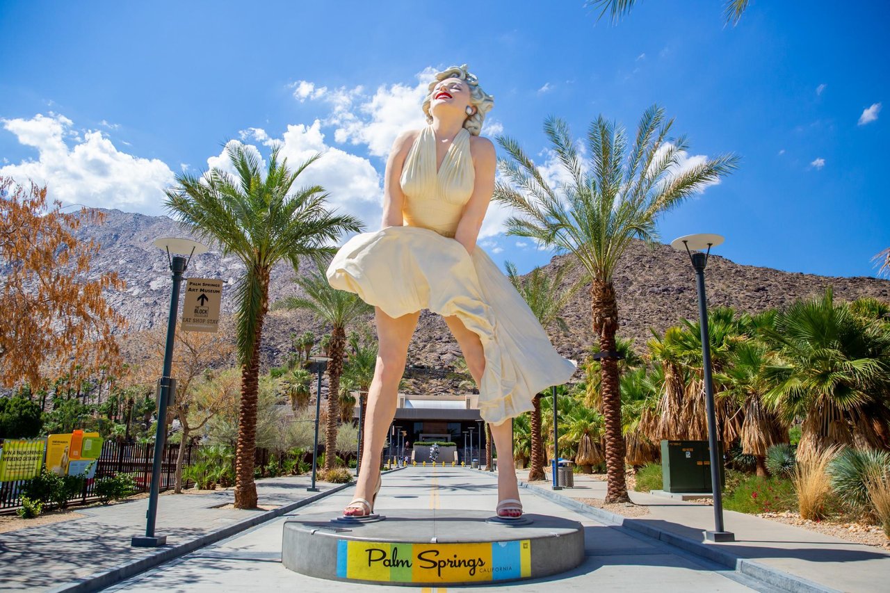 385151 Forever Marilyn Statue In  Palm Springs