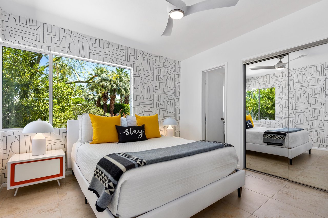 Restful guest bedroom